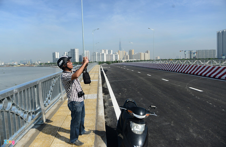 Thông xe cây cầu 500 tỷ qua đảo Kim Cương ở Sài Gòn